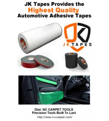 automotive adhesive tapes for electrical wiring, interior & exterior vehicle protection